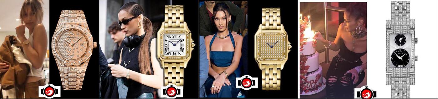 Bella Hadid's Timeless Obsession: A Look into her Watch Collection